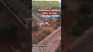 mumbai highway facing rajadhani venture,plots price in mumbai highway,open plots for sale in mumbai