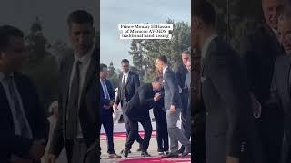Prince Moulay Hassan of Morocco is breaking away from tradition by avoiding the royal hand-kissing