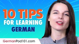 Top 10 Tips for Learning German