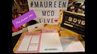 The paper box - Jan 2019 with Maureen McD