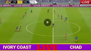 LIVE MATCH:IVORY COAST [4] VS [0] CHAD | LIVE STREAM AFRICA CUP OF NATIONS QUALIFIERS TODAY