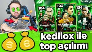 KEDİMLE EPİC TOP AÇILIMI  MİLAN 104 NESTA 104 DİDA 104 COSTACURTA - EFOOTBALL 2025 MOBİLE