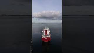 Catching a ferry with a #drone #djimini4pro