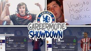 SO MANY GUESSED PICKS️ FIFA 18 CAREER MODE SHOWDOWN!! vs. WorldOfJCC (Chelsea)