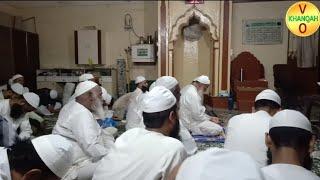 Mariful Hadis Fajar Ki Majlis.Khanqah-E-Ahmadia, Sahantinagar, Bhiwandi, Maharashtra (India)