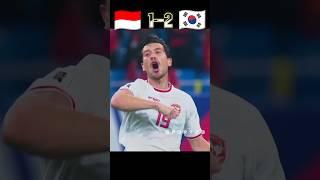 Indonesia VS South Korea Imajinary WC 2026 #shorts#indonesia#football