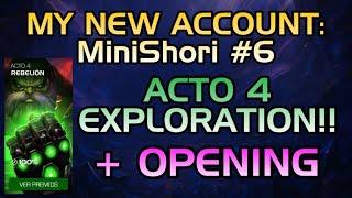 MiniShori #6 | FIRST PASS ACT 4! | Where do we focus after Act 4 Passed? | MCOC