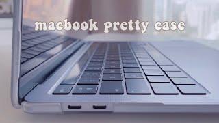 13” MacBook Pro M1  + Pretty Case  Aesthetic Unboxing + Installation ️ 4K