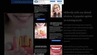 59 Family Dentistry Website Design #shorts #titanic #shortvideo #website