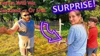 First Time Fence Building Staci Surprises Us With 30!!!! New Members To The Farm!