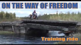 On the way of freedom: enduro ride to the Kola peninsula