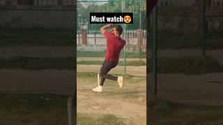 Smooth runup + Action + Swing  my fast Bowling Practice #shorts #shortvideo #cricket #trending