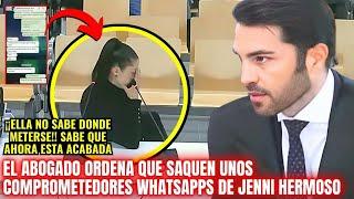 El MOMENTO EXACTO de este ABOGADO ARRUINANDO a JENNI HERMOSO al SACARLE unos DEMOLEDORES WHATSAPPS