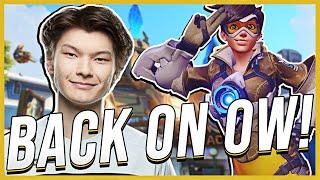 SEN Sinatraa | BACK ON OVERWATCH! (Tracer Gameplay) + FUNNY CLIPS FROM STREAM!