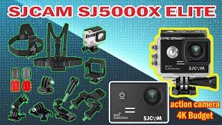 SJCAM SJ5000X ELITE | Budget 4K action camera | review | unboxing