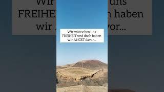 Angst vs. Freiheit! Wer kennt's? #bewusstsein #Freiheit #angst #ytshorts