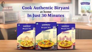 Authentic Biryani In Just 30 Mins | Daawat Biryani Kit