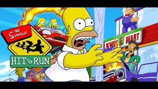 Playing The Simpsons: Hit & Run PS2 LIVE PART 1