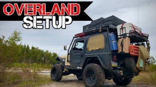 Overland Setup! Jeep Wrangler Yj