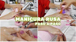 Hazte la manicura rusa para conseguir una cutícula perfecta. Narrado paso a paso por un profesional.