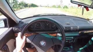 BMW 316 i COMPACT E36 TUNNEL SOUND YOUNGTIMER POV HD DRIVE