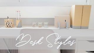 Desk Styles BACK TO SCHOOL 2018 | Dorm Room Decor