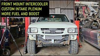 TF Holden Rodeo | Front Mount Intercooler | Custom Intake Plenum | Winding up the Fuel