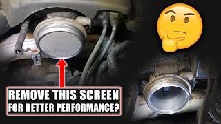 Warning on Modifying Your Air Intake System