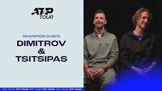 Winners Of The Best Interview Ever? Dimitrov and Tsitsipas Are Getting Deep 