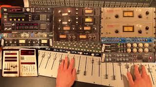 Mixing Juan Karlos "BLESS Ü" on an Analog SSL Console