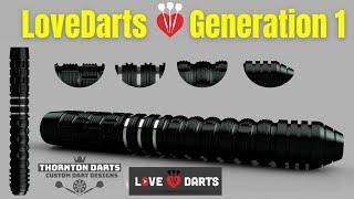 LoveDarts Generation 1 - 23g - 95% tungsten - Review Limited Sets Left -ORDER NOW