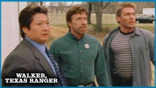 Walker & Gage Ambush Terrorists | Walker, Texas Ranger