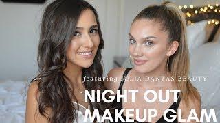 NIGHT OUT MAKEUP TUTORIAL WITH JULIA DANTAS BEAUTY || KONUL