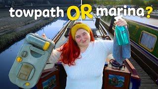 Marina or towpath? Two types of narrowboat life - 260