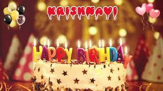 KRISHNAVI Happy Birthday Song – Happy Birthday to You