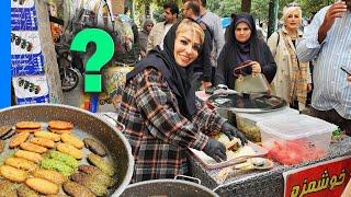 The Most Beautiful Street Food Lady in Tehran Iran