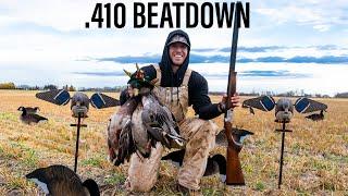 ALBERTA DUCK HUNT WITH .410 GAUGE!