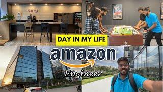 A DAY in the LIFE of a AMAZON Engineer | Exploring new ROME office Bangalore | VLOG