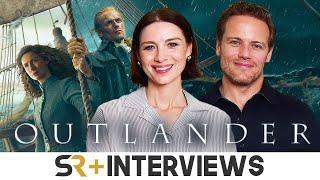 Outlander Season 7, Part 2: Caitríona Balfe & Sam Heughan On Claire's Grief And Jamie's Return