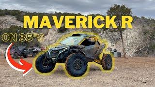 2024 Can-Am Maverick R XRS takes on Crossbar Off-Road Park