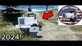 How To Find The NEW HIDDEN VEHICLE In APM! (American Plains Mudding Roblox)