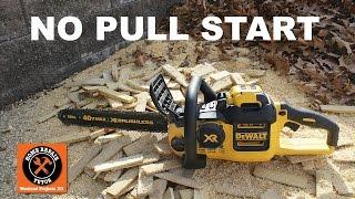 DeWALT's 40V Max Brushless Chainsaw -- by Home Repair Tutor
