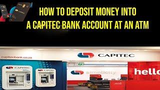 How to Deposit Money into a Capitec Bank Account at an ATM