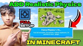 How To Add Realistic Physics in Minecraft Server | Fancy Physics Plugin