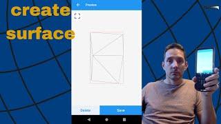How to create surface in Survey Master
