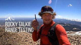 Understanding Walkie Talkie Range – Rocky Talkie Range Testing