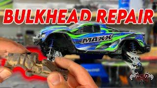 Traxxas MAXX |  Front Bulkhead Replacement