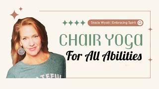 ‍️Chair Yoga 20 Minutes for Beginners