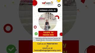 ENROLL NOW!!! | Starting online German B1 batch | 10 weeks intensive course | Wings 2 Germany