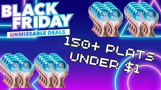 Get Over 150+ EASY Platinums for Under $1 Each! Black Friday Sale November 2024